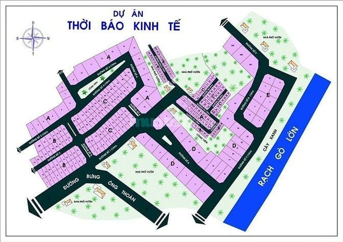 Bán nhanh Lô Biệt Thự view Sông Lô D22 dự án Thời Báo Kinh Tế Q9