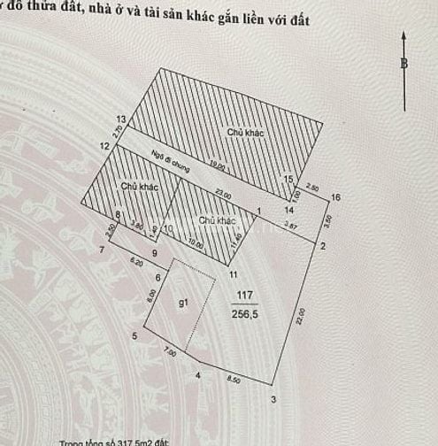 Bán 256m2 đất thổ cư tại Lạc Long Quân Xuân La Tây Hồ giá 44,5 tỷ