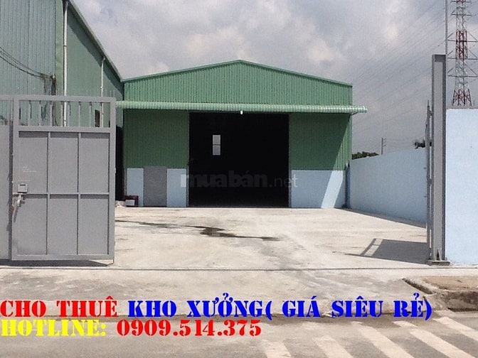 Xưởng mới xây cho thuê(giá siêu rẻ)Liên Khu 4/5,LK 5/6 (160;200;300)