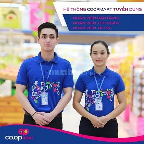 Hệ Thống Co.OpMart Bình Tân Tuyển Dụng Nam Nữ LĐPT bán hàng trực quầy 