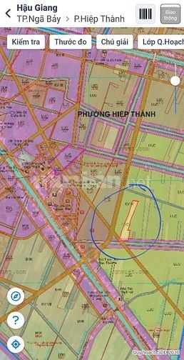 CHÍNH CHỦ, Đất Tp Ngã Bảy, Phường Hiệp Thành, Vị trí VIP