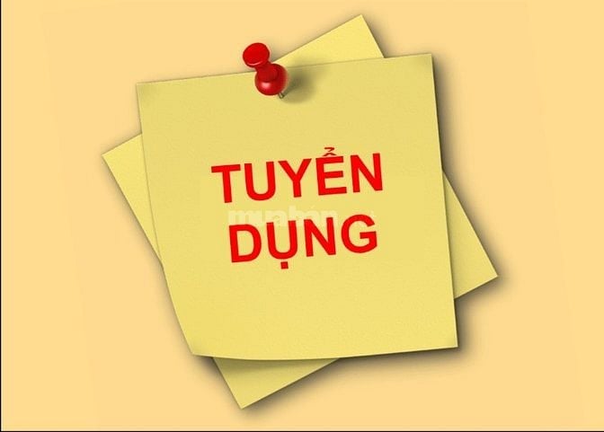 CẦN TUYỂN 2 CÔNG NHÂN NHẬN VIỆC ĐI LÀM NGAY