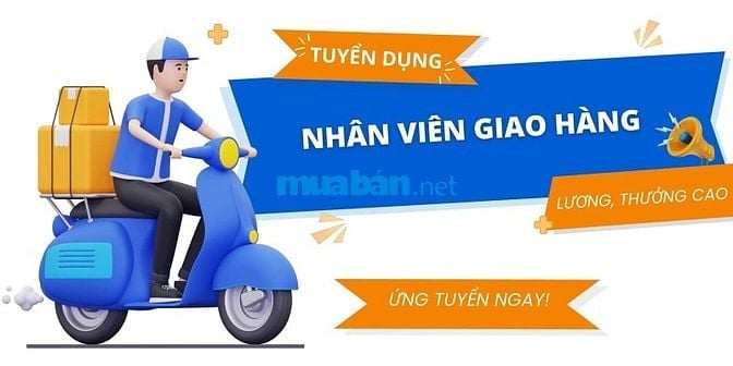 CTY TNHH VẬN CHUYỂN TRUNG THÀNH cần tuyển Nhân viên giao hàng xe máy