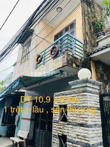 Bán nhà p Bình Trưng Tây , hẻm thẳng 1 xẹt , 101m2 , 1 lầu , ST