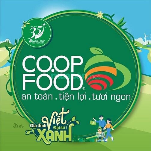 COOP FOOD TUYỂN GẤP NHÂN VIÊN BÁN HÀNG 