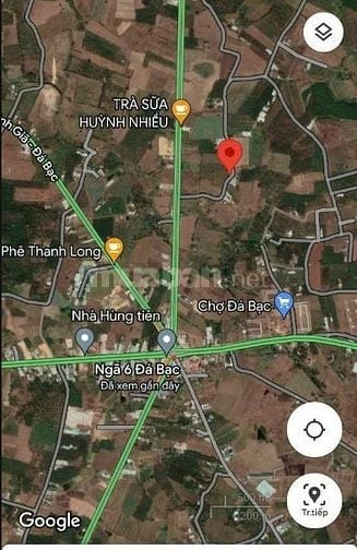 Cần bán hơn 2ha đất 2 mặt tiền cách ngã 6 Đá Bạc chỉ 1km giá ngộp