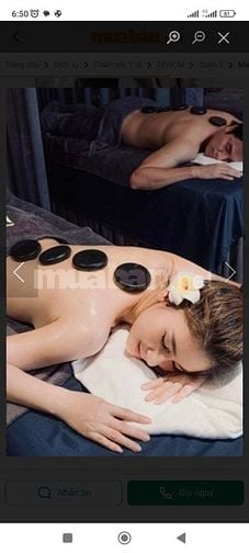 Massage, giác hơi thải độc cơ thể 