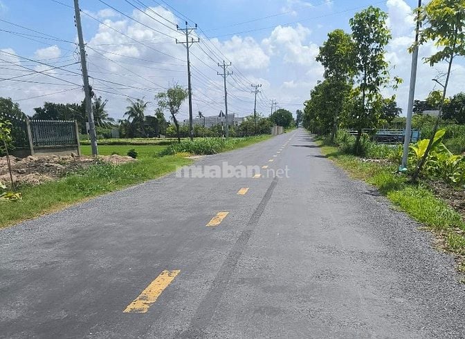 Bán Đất (30 x 50m) nhựa 3m gần Tỉnh Lộ 873B, xã Tân Trung, TP Gò Công