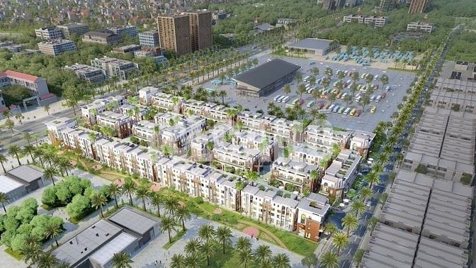 Bán lô góc vườn hoa tại HDB Palmy Dowtown Thanh Trì 81m MT 6m giá 88tr