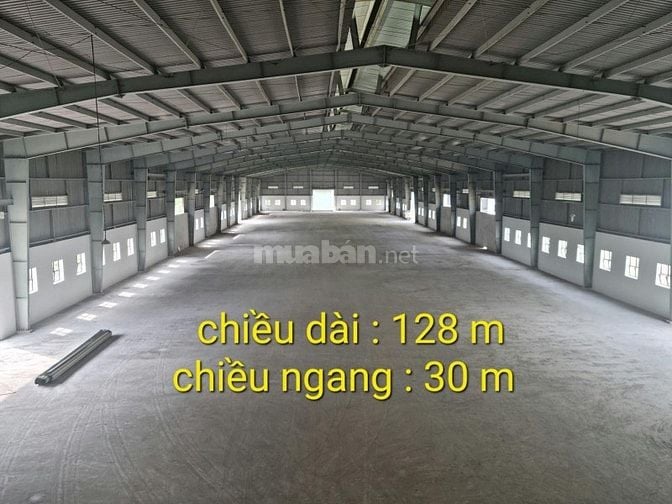 Cho thuê kho xưởng 3840m2 KCN Mỹ Xuân B1, Phú Mỹ, Bà Rịa Vũng Tàu