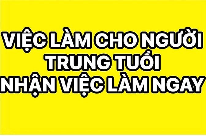 VIỆC LÀM CHO NGƯỜI LỚN TUỔI ƯU TIÊN 40 Tuổi trở lên [ HCM ]