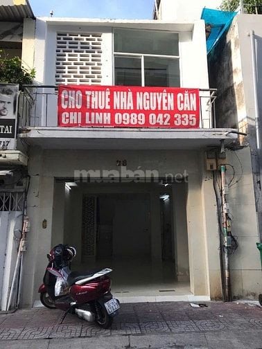 Cho thuê nhà nguyên căn, trệt 1 lầu, 4m x 10m, 28 Bàn Cờ, P.3, Q.3