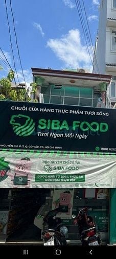 NHÀ 1LẦU MẶT TIỀN ĐƯỜNG NGUYỄN DU , P7 , QUẬN - GV