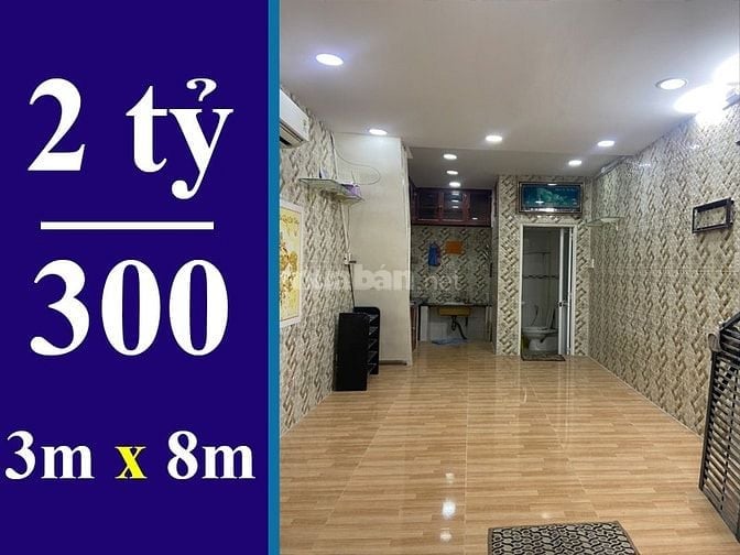 BÁN NHÀ HẺM 264 LÊ VĂN LƯƠNG QUẬN 7. DT: 3 X 8M, 1 LẦU, 2PN. GIÁ 2 TỶ 