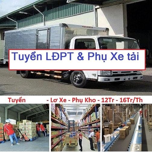 TpHCM Tuyển Lao Động   Xếp Bánh Kẹo Trong Kho ,Lơ Xe Tải Lương 15tr/th