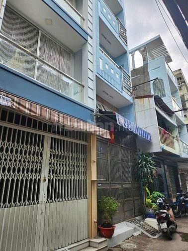 Bán nhà Đội Cung 45m2 Hẻm 6m đổ cửa 4 tầng đúc 4PN sát mặt tiền ở ngay