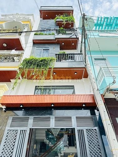 Bán gấp nhà 4 lầu 51m² đường Dương Quảng Hàm P5 Gò Vấp. Giá 2 tỷ450 