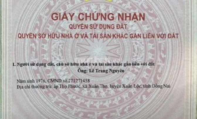 THÔNG BÁO BÁN ĐẤU GIÁ TÀI SẢN NGÂN HÀNG MSB_XÃ XUÂN THỌ_L3