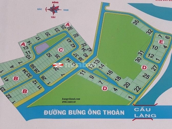 Cần bán 1 cặp biệt thự liền kề D/A Thời Báo Kinh Tế, 68 Bưng Ông Thoàn