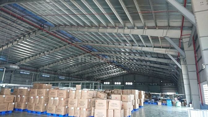 Bán kho xưởng KCN Tân Đô, Long An, KV: 14.000m2, X: 7.660m2,VP:1.050m2