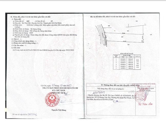 Bán đất xã Thái Mỹ Phạm Thị Liền 1640m2 có 93m2 thổ cư. Giá 8,5 tỷ.