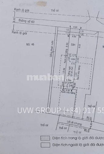 15.2 tỷ, 100 m2, Bán đất MT đường 60 , P.Thảo Điền, TP.Thủ Đức.