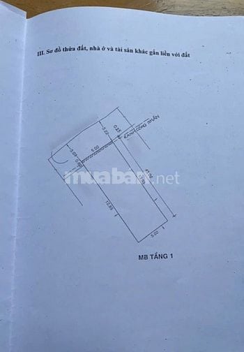 Bán Nhà Nát Hẽm Thông 4m Trịnh Đình Trọng 5x14 CN đủ Giá 4.5 Tỷ