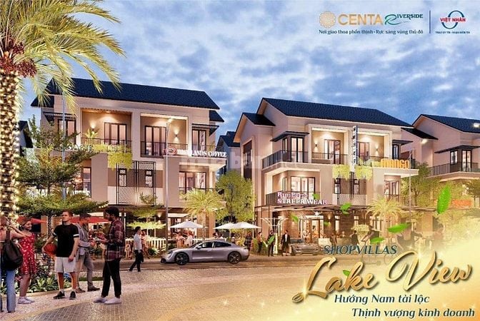 Mở bán biệt thự 180m2, view hồ, dự án Centa Riverside T.P Từ Sơn