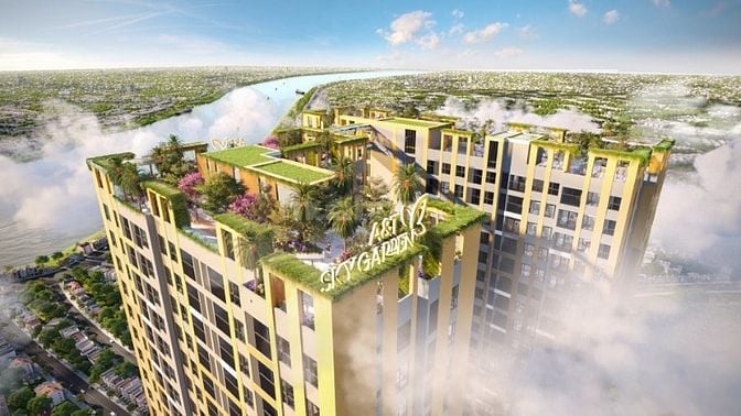 BÁN CĂN HỘ 2 PN A&T SKY GARDEN, 2,6 TỶ, 78,1M2 TẠI LÁI THIÊU, BÌNH DƯ