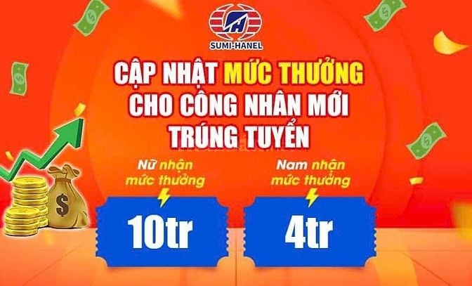 Tuyển LĐPT lắp ráp linh kiện thu nhập 10-13tr