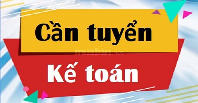 Cần tuyển 1 kế toán, biết nhập liệu phần mềm misa, làm việc tại Quận 7