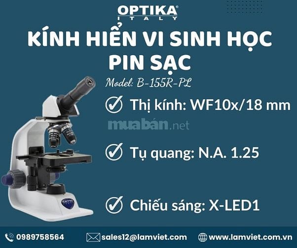 Kính hiển vi sinh học (Có sẵn)