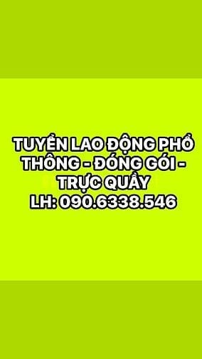 Tuyển Ngay Tạp Vụ Tại Cửa Hàng Tại KHU VỰC HCM