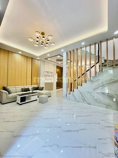 NHÀ Q6,HẬU GIANG,NGANG HIẾM 6M,60M2,ĐƯỜNG XE HƠI,NHÀ MỚI TINH