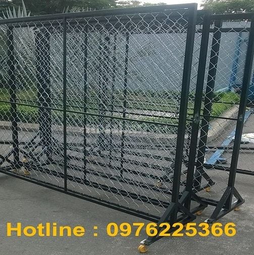 Hàng rào lưới B40 di động, khung rào chắn lưới B40