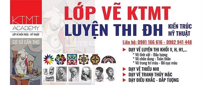 LỚP VẼ LUYỆN THI TẠI CẦN THƠ  