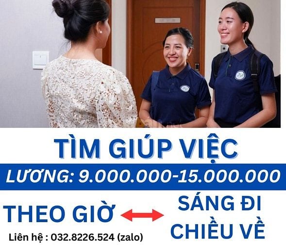 TÌM GIÚP VIỆC THEO GIỜ HOẶC CỐ ĐỊNH 