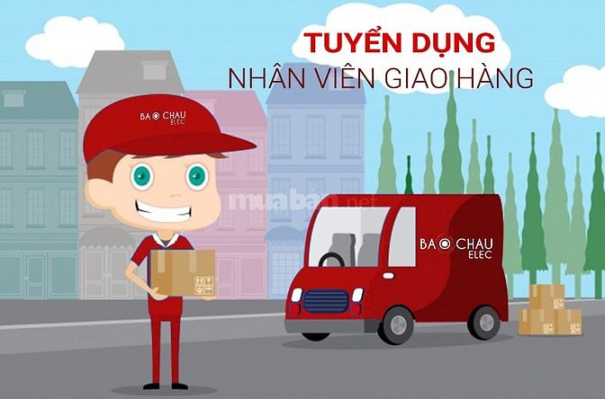 💦CẦN TUYỂN GẤP NHÂN VIÊN GIAO CHỞ HÀNG TRONG KHU VỰC QUẬN TPHCM.