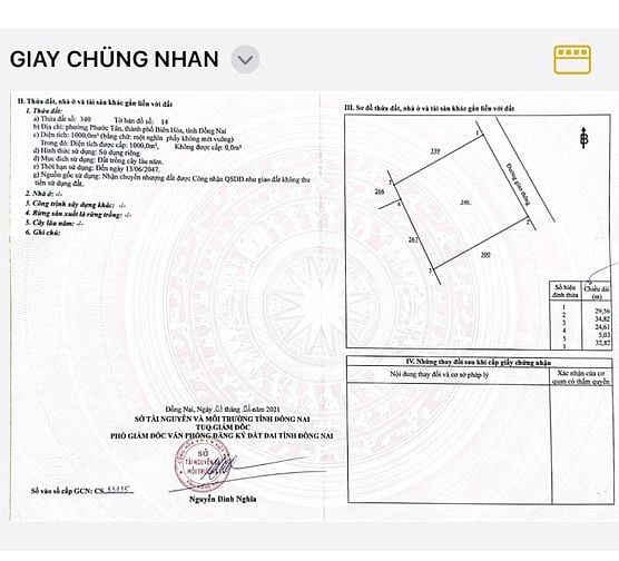 Cần tiền bán đất đường Võ Nguyên Giáp, Biên Hoà Đồng Nai