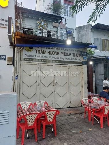 Bán nhà cấp 4 tiện xây mới, 466 Võ Văn Kiệt, P. Cầu Kho, Q.1, TP.HCM