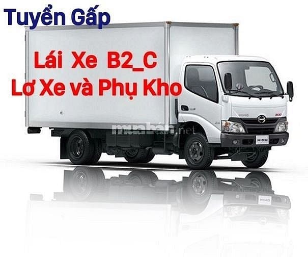 CÔNG TY CẦN TUYỂN LÁI XE PHỤ XE ,GIAO HÀNG TẠI HÀ NAM 