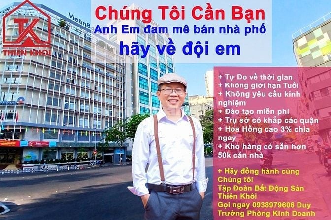 Tuyển NHân VIên Kinh Doanh Bất Động Sản 