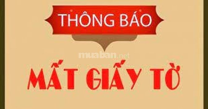 Thông báo mất giấy tờ hồ sơ xe gắn máy hai bánh (điện) Vinfast Klara S