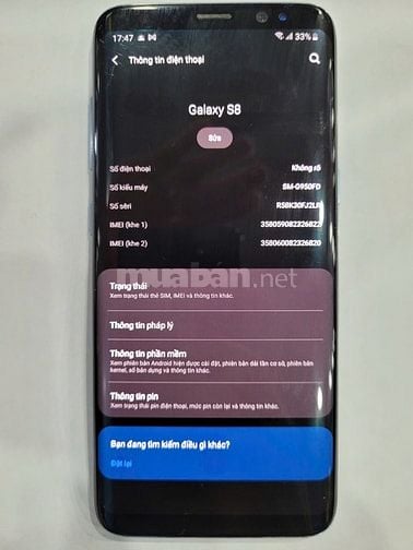 SAMSUNG GALAXY S8 2SIM | PHIÊN BẢN ĐẲT BIỆT CÓ GHI ÂM CUỘC GỌI