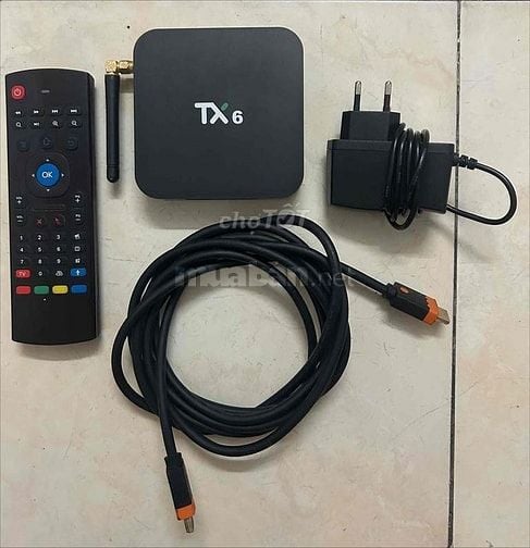 Android tivi box TX6 Ram 4G, ROM 32GB