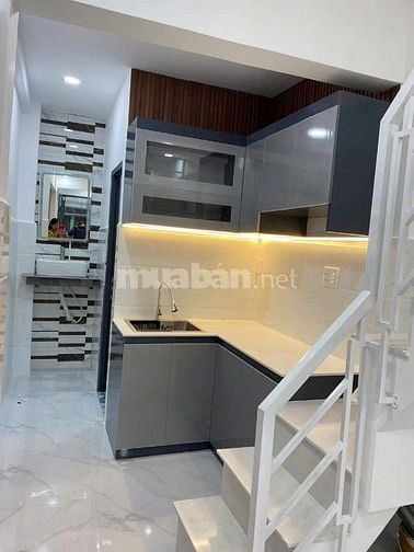 Nhà 1lầu đẹp, mới ở liền sát MT Hưng Phú P8Q8, hẻm thông gần cầu Chữ Y