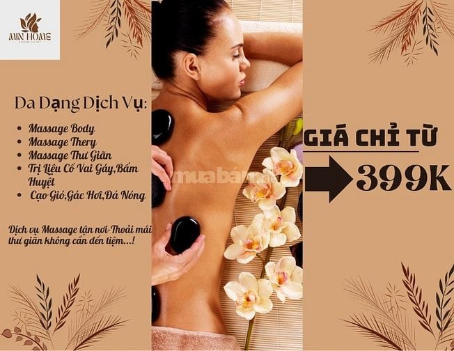 Massage tận nơi khu vực Thành phố Hồ Chí Minh