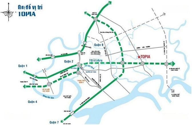 Bán một số nền nhà phố,biệt thự lô góc giá tốt tại d/a Topia Khang Điề