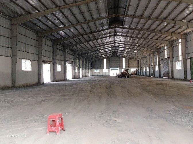 Cho thuê kho xưởng Gần KCN Tân Đô, Long An , KV : 5.000m2, X : 2.200m2