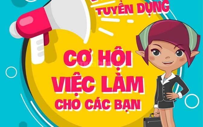 TUYỂN NHÂN VIÊN PHỤ KHO LĐPT,KHU VỰC TP HCM 